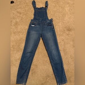 Wrangler Classic Blue Denim Overalls woman’s size 28 skinny